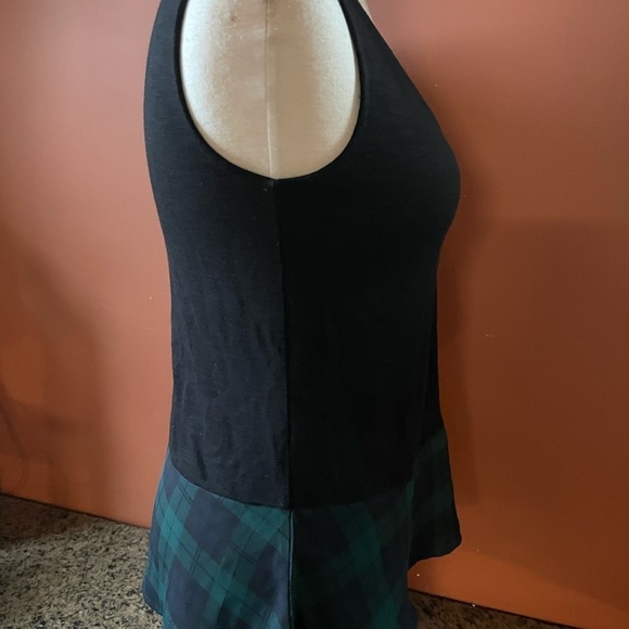 NWT J. Crew Plaid Ruffle Tank Top Size xxs - Picture 6 of 10